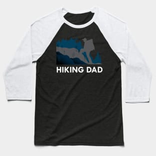 Hiking Dad Baseball T-Shirt